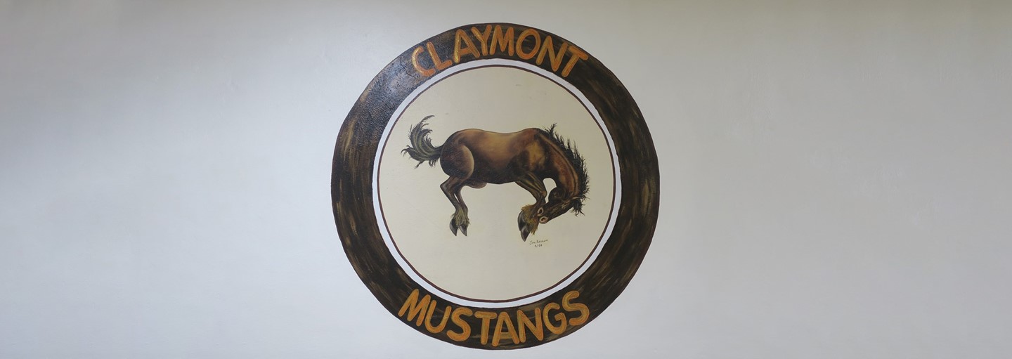 Claymont Mustangs Emblem