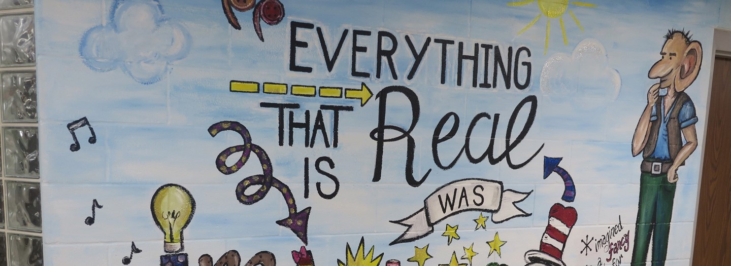 Everything that is read was imagined first